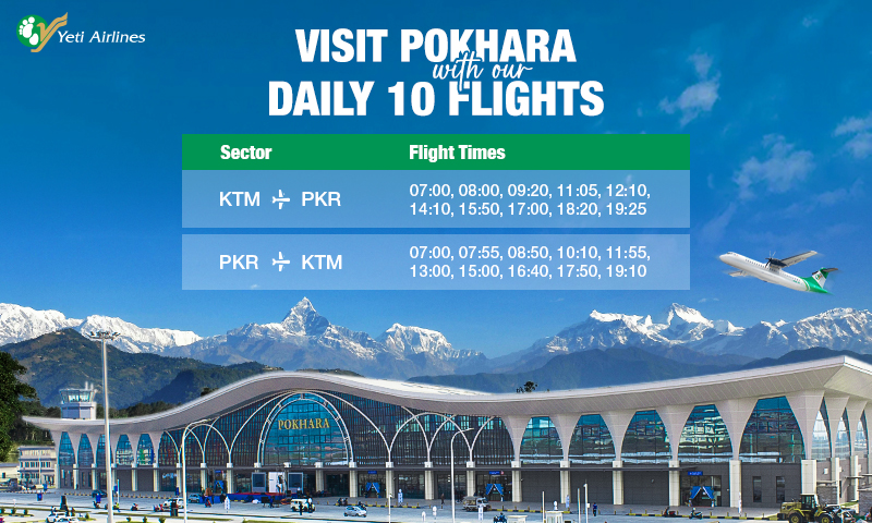 Pokhara to Kathmandu Flight